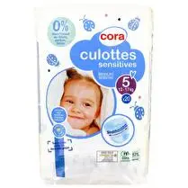 Cora, Culottes sensitive medium taille 5 (12 à 17kg)