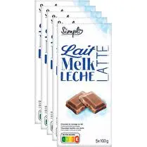 Simpl, Chocolat au lait