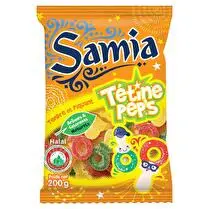 Samia, Bonbons gélifiés halal tétines piquantes