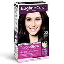 Eugène color, Coloration color & glow châtain foncé 20