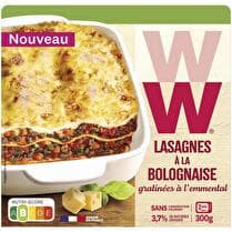 WEIGHT WATCHERS Plat cuisiné  Lasagnes à la bolognaise