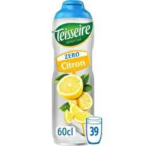 Teisseire, Sirop citron zéro