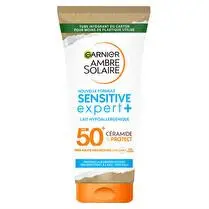 Garnier, Lait solaire sensitive expert+ SPF 50