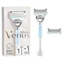 Gillette, Rasoir Venus pour la peau et les poils pubiens + 2 recharges
