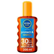 Nivéa, Spray huile  Protège et bronze SPF30