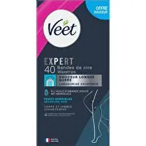 Veet, Bandes de cire Expert  Peaux sensibles