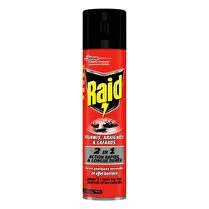 Raid, Aérosol effet barrière Fourmis araignées cafards