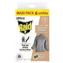 Raid, Gel anti-mites Senteur cèdre
