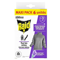 Raid, Gel anti-mites Senteur lavande