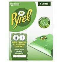 Pyrel, Pièges cafards et poissons d'argent  Sans insecticides