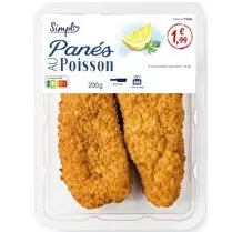Simpl, Pané au poisson cuit