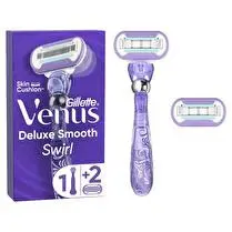 Gillette, Rasoir Swirl - 1 manche + 2 lames