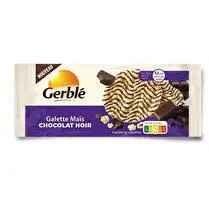 Gerblé, Galette mais chocolat noir