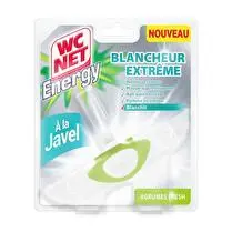 WC net, Bloc blancheur extrême à la javel