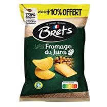 BRET'S Chips  Fromage du JURA  - 250 g + 10 % offert