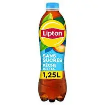 Lipton, Boisson à base de thé pêche sans sucres
