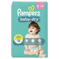 Pampers, Couches baby-dry taille 4