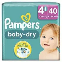 Pampers, Couches géant taille 4 +