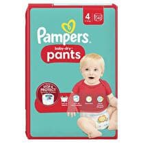 PAMPERS Culottes géant taille 4