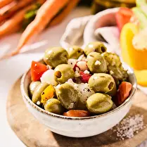 Sélectionné par nos pros, Olives et légumes croquants