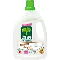 L'arbre vert, Lessive liquide amande douce ecolabel
