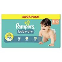 PAMPERS Couches méga taille 3