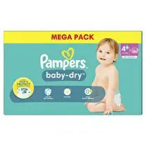 Pampers, Couches méga taille 4+