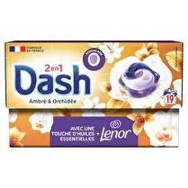 Dash, Lessive capsules la collection ambre & orchidée