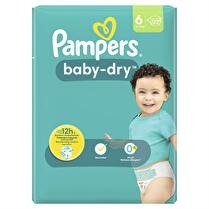 PAMPERS Couches taille 6