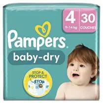 Pampers, Couches taille 4 9-14kg