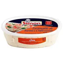 Simon, Tartinable de surimi crabe