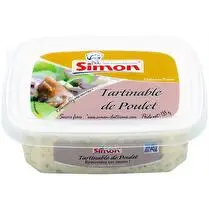 Simon, Tartinable de poulet