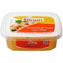 SIMON Tartinable de poulet sauce pitta