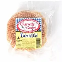 Charrette à Gaufre, Gaufres fourrées artisanales Vanille