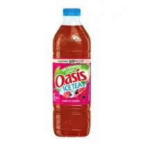 Oasis, Boisson au thé framboise cassis