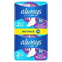 Always, Serviettes ultra long plus bigpack