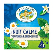 La Tisanière, Infusion nuit calme verveine 20 sachets