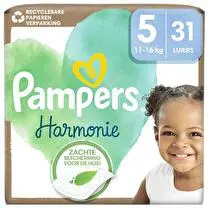 Pampers, Couches géant taille 5