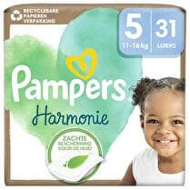 PAMPERS Couches géant taille 5