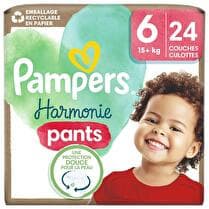 PAMPERS Culottes géant Taille 6