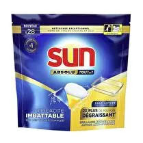 Sun, Capsules tout en 1 dégraissant absolu