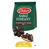 Delacre, Sablé chocolat noir