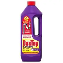 Destop, Déboucheur gel express 4 doses