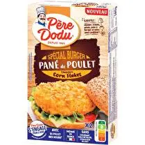 Père dodu, Père Dodu Pané de poulet spécial burger chapelure