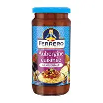 Ferrero, Sauce aubergine cuisinée à l'orientale
