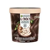 Garnier, Coloration chatain clair café 5.0
