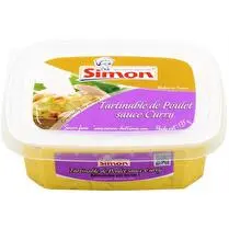 Simon, Tartinable poulet sauce curry