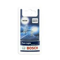 BOSCH, Ampoules W5W Pure Light  5W x2