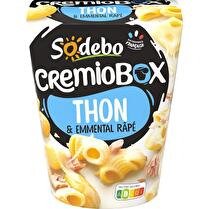SODEBO Sodebo Cremiobox thon citron crème