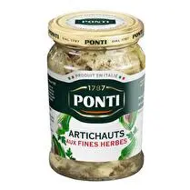 Ponti, Artichauts huile d'olive et aromates